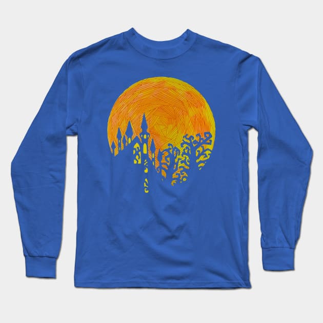 Harvest Moon Long Sleeve T-Shirt by LivMyers